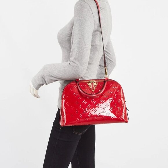 Louis Vuitton Cerise Monogram Vernis Melrose Bag - Picture 2 of 12
